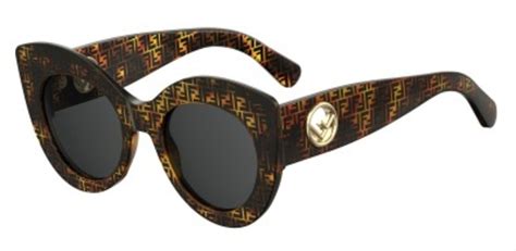 fendi ff 0306 s r60 50 ir black & brown|Fendi F Is Fendi Ff 0306 R60 Ir Womens Cat.